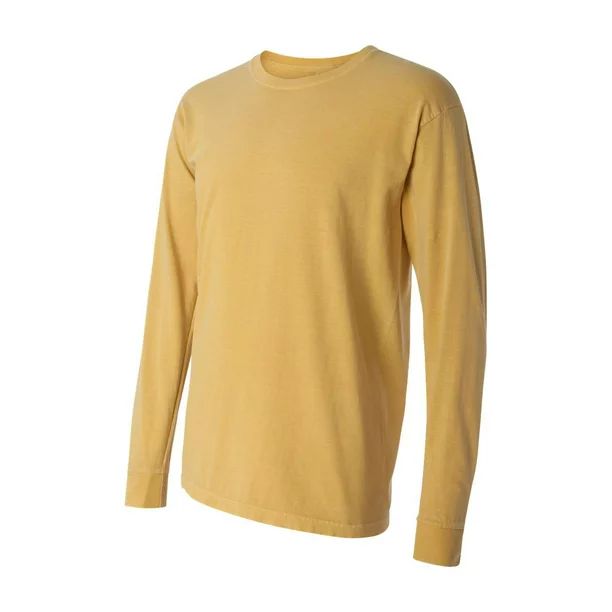Comfort Colors - Garment-Dyed Heavyweight Long Sleeve T-Shirt - 6014 | Walmart (US)