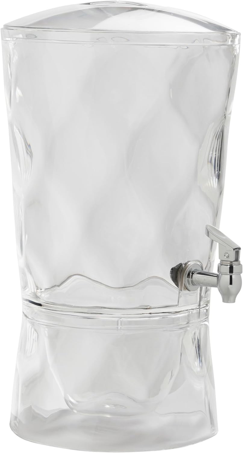 CreativeWare Sculptured Beverage Dispenser, 3 Gallon, Clear | Amazon (US)
