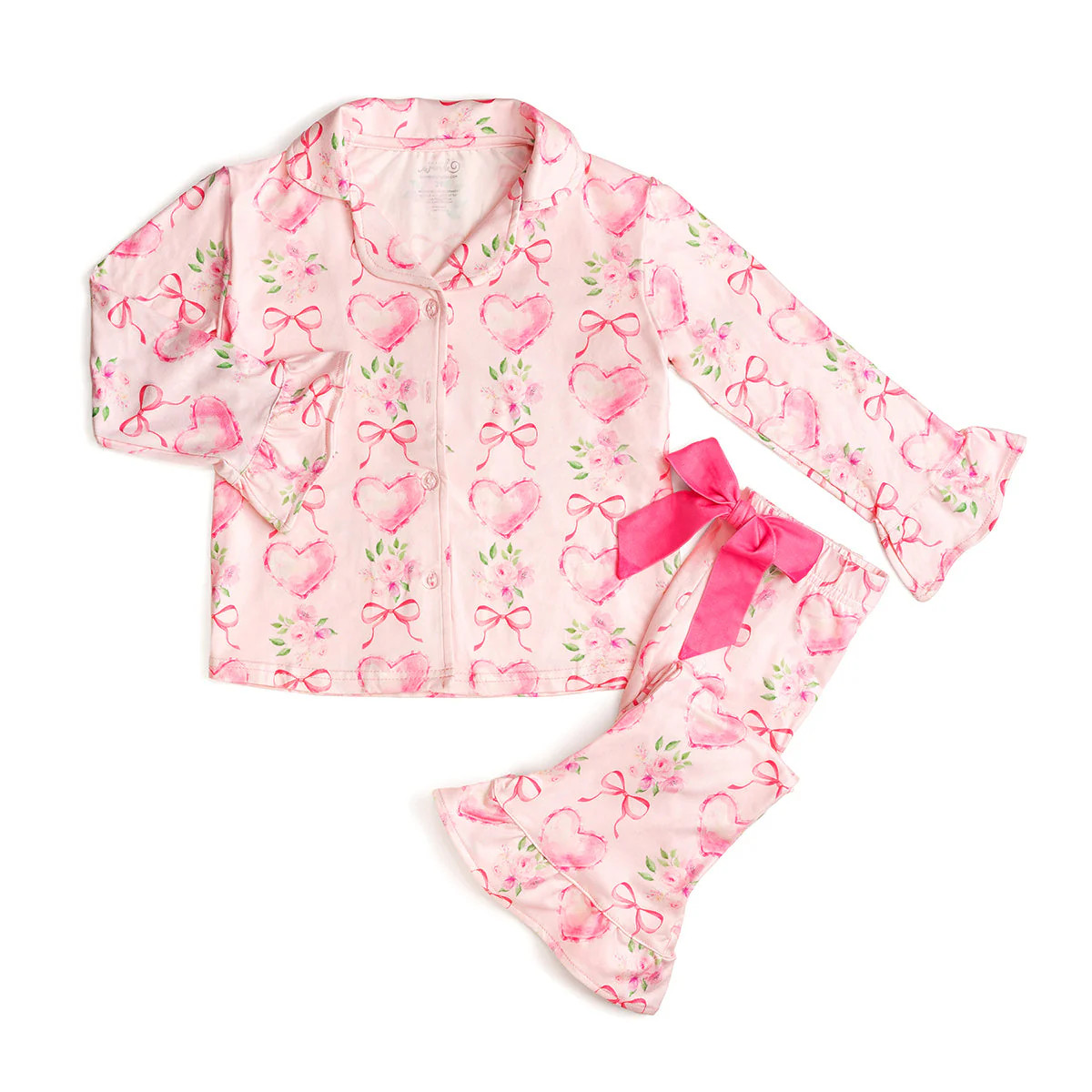 Heart Floral Trellis Lounge Set | Sweet Wink