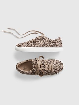 Kids Leopard Print Sneakers | Gap (US)
