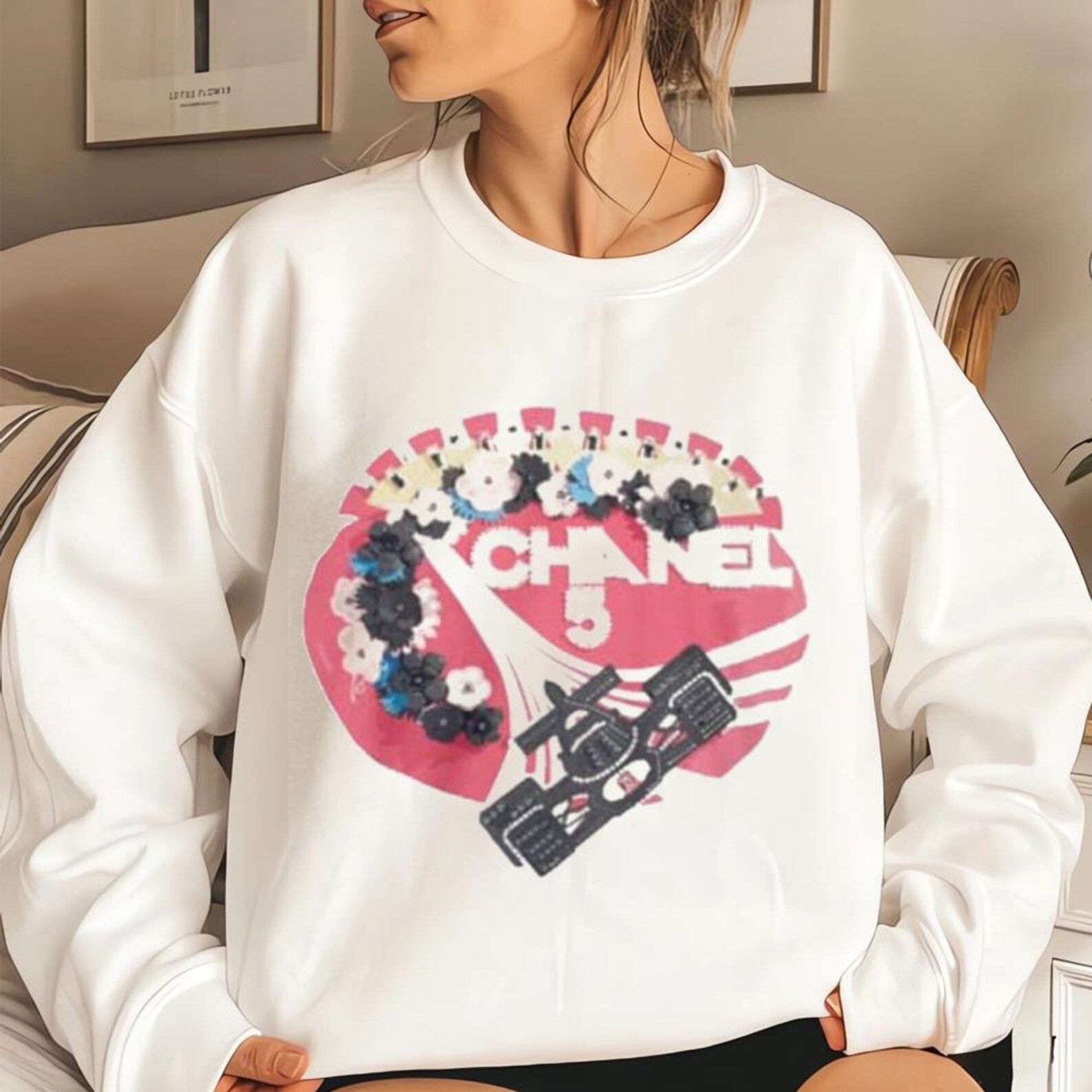 Chanel F1 Shirt, Chanel Cruise 2023 Tee, Chanel Formula 1 Hoodie Fan Gift F1 Lover | Etsy (US)