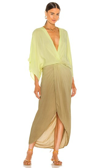 Siren Maxi Dress in Soft Neon Ombre | Revolve Clothing (Global)