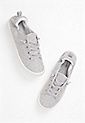 Mariah Gray Scrunch Back Sneaker | Maurices
