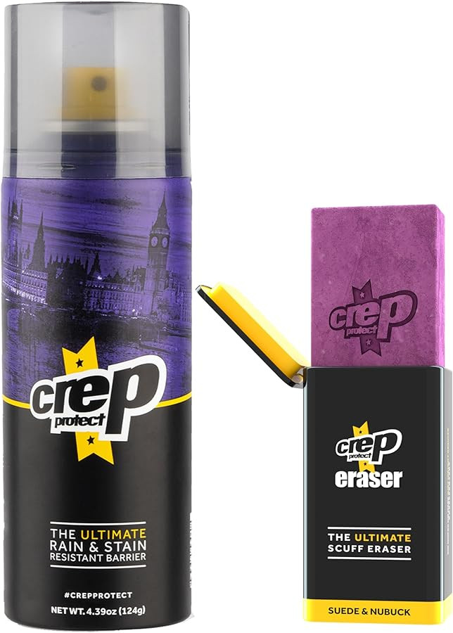 Crep Protect Shoe Protector Spray & Ultimate Scuff Eraser - Sneaker Cleaner for Suede and Nubuck ... | Amazon (US)