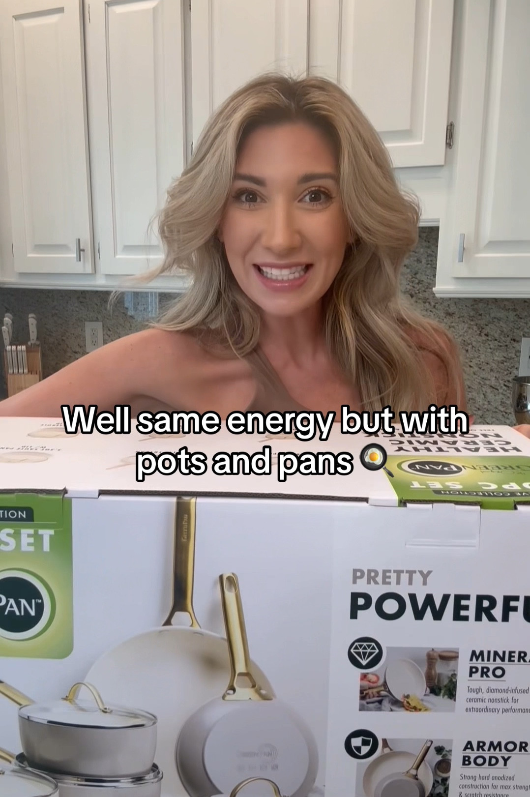 I’m absolutely obsessed with this pots and pans set! The design is so pretty and I love that they work so well. You do need to follow the specific instructions to use them but as long as you do it will stay in perfect condition for long-term use. 

#LTKHome #LTKHoliday #LTKGiftGuide