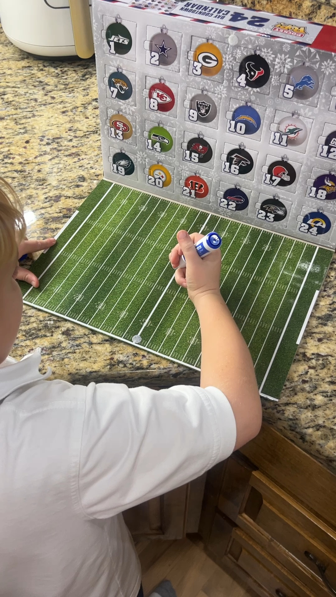 This NFL advent calendar is already a hit with a 1st grade boy. 

#LTKHoliday #LTKSeasonal #LTKCyberWeek