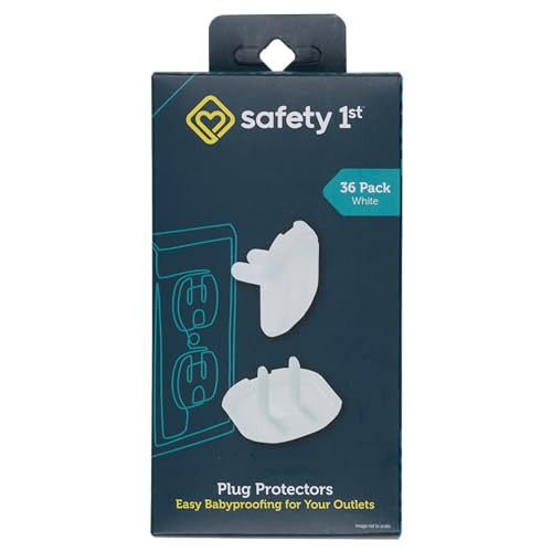 Safety 1st Electrical Outlet Baby Proof Covers, Secure Outlet Plugs, Baby Proofing, 36 Count | Amazon (US)