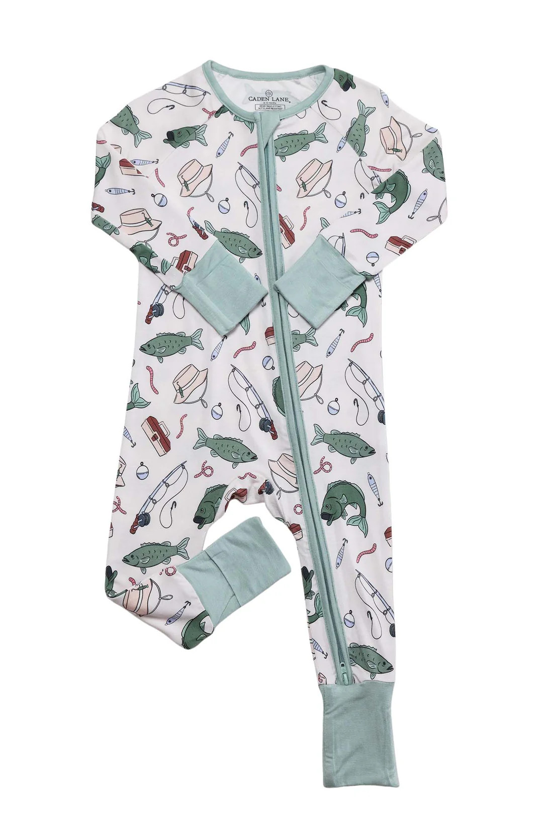 Convertible Bamboo Zip Romper | Off the Hook | Caden Lane