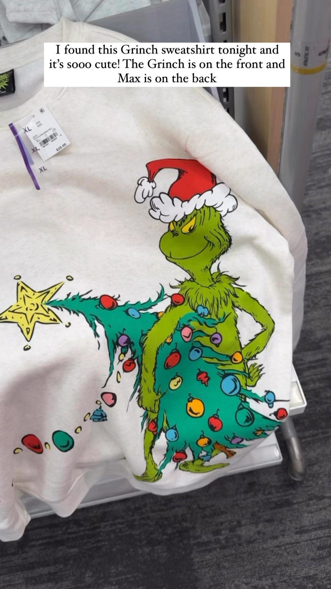 This Grinch sweatshirt comes in sizes for the whole family!! 

#LTKSeasonal #LTKGiftGuide #LTKHoliday