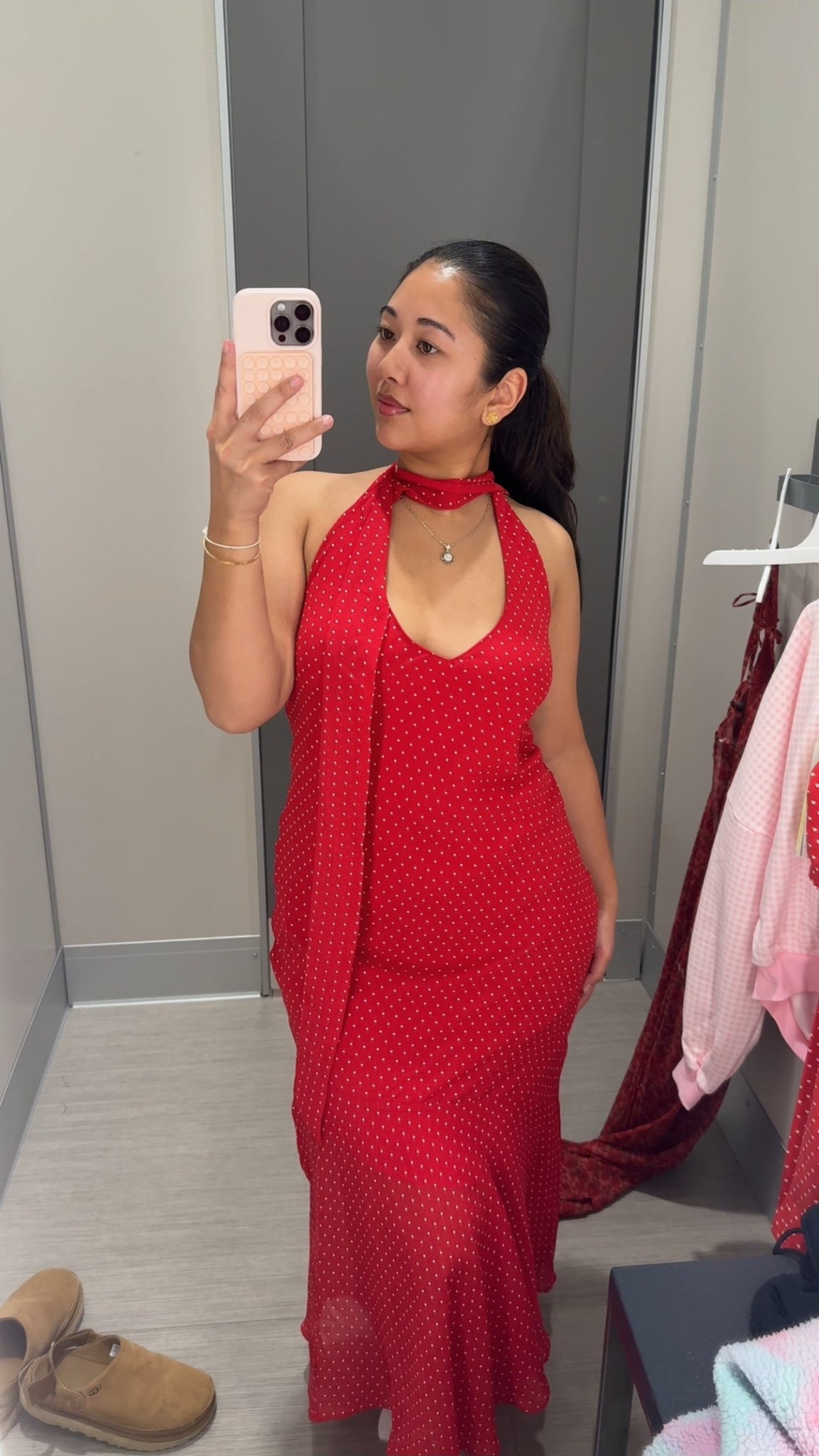 Wearing size small