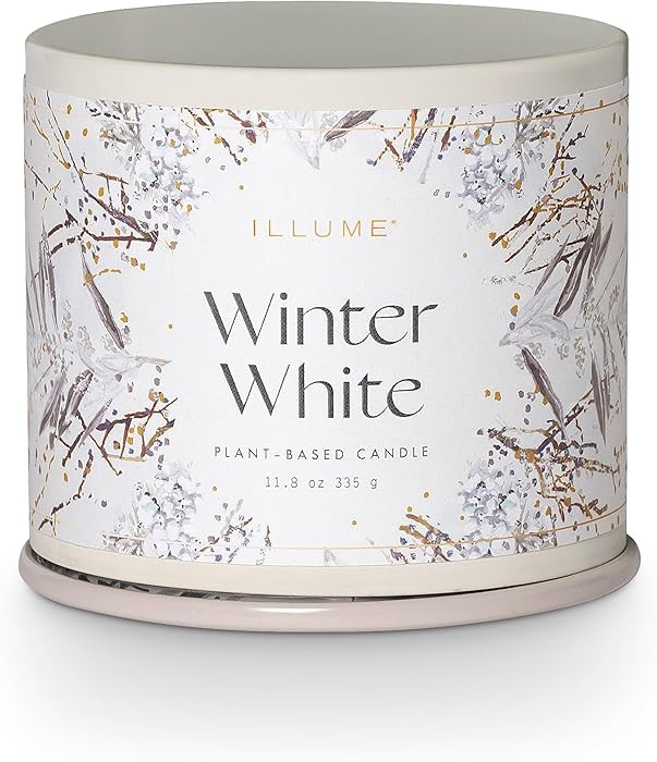 ILLUME Vanity Tin Candle, Winter White, Signature 11.8 oz. | Amazon (US)