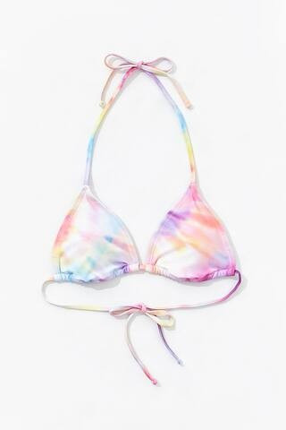 Tie-Dye String Bikini Top | Forever 21 (US)