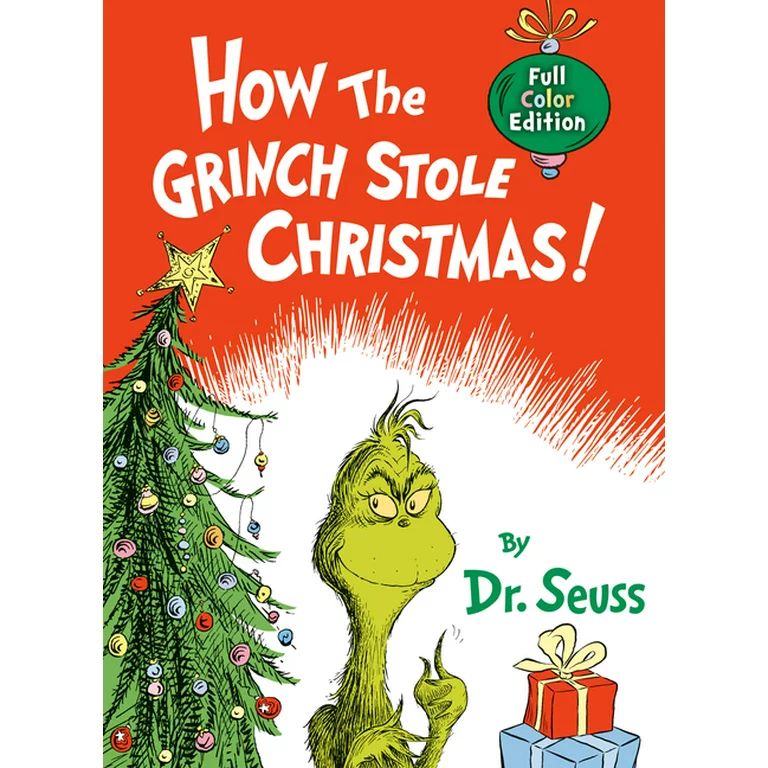 How the Grinch Stole Christmas! : Full Color Jacketed Edition (Hardcover) | Walmart (US)
