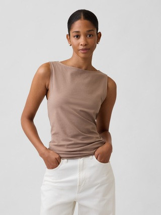 Boatneck Tank Top | Gap Factory