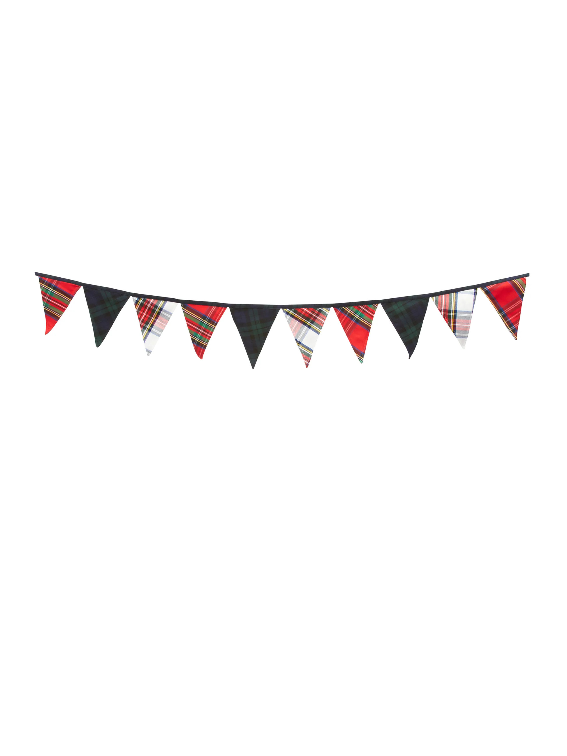 Mixed Tartan Flag Bunting | Weston Table