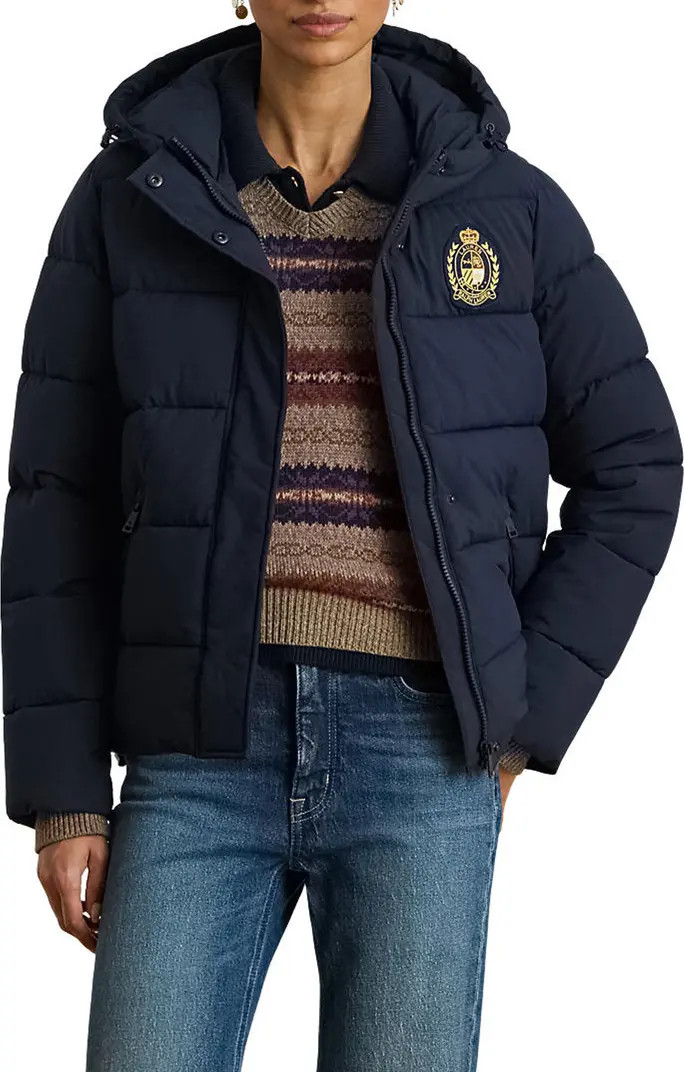 Crested Puffer Coat | Nordstrom