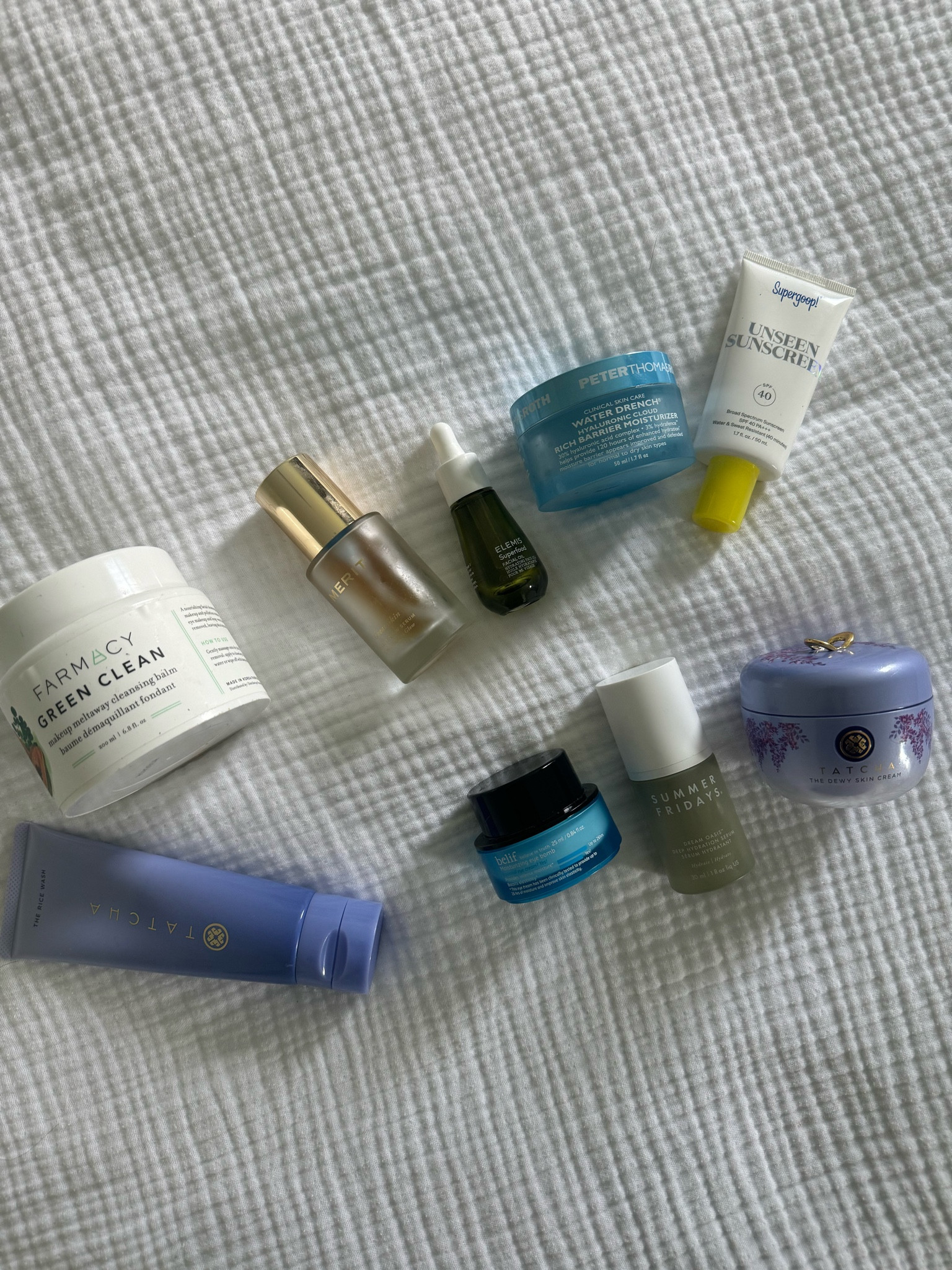 My makeup and skincare products 🤍