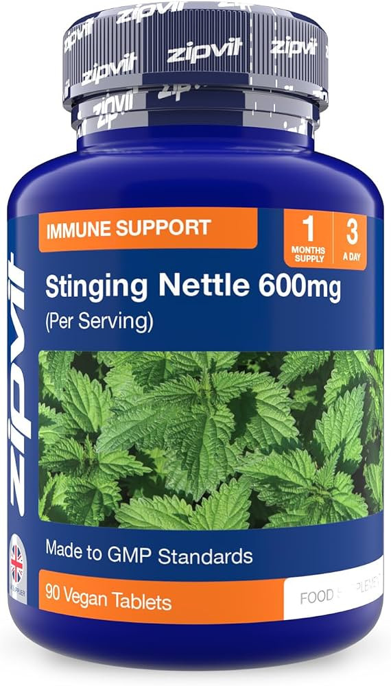 Zipvit Stinging Nettle 600mg, 200mg Per Tablet, 90 High Strength Vegan Tablets, Potent Antioxidan... | Amazon (UK)