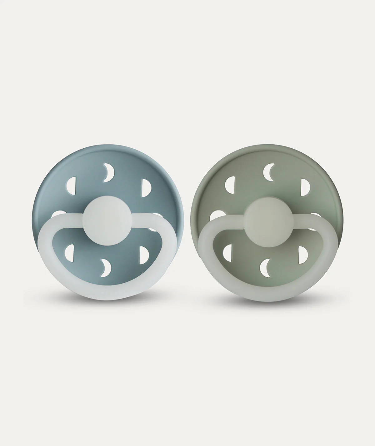 FRIGG Moon Phase Silicone 2 Pack - Stone Blue Night/Sage Night | KIDLY