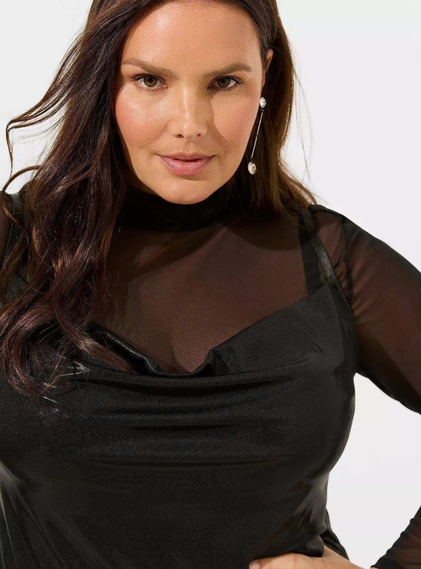 Liquid Shine Cowl Cami | Torrid (US & Canada)