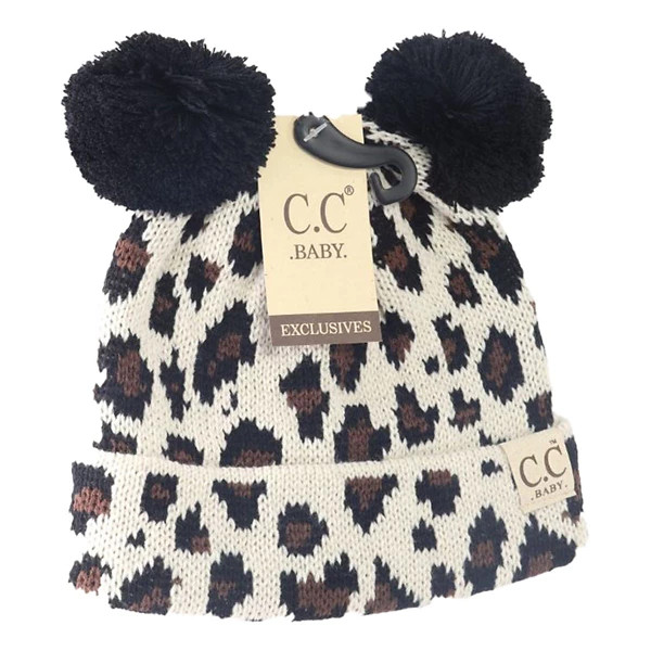 Baby Girls' C.C Double Pom Beanie | Scheels