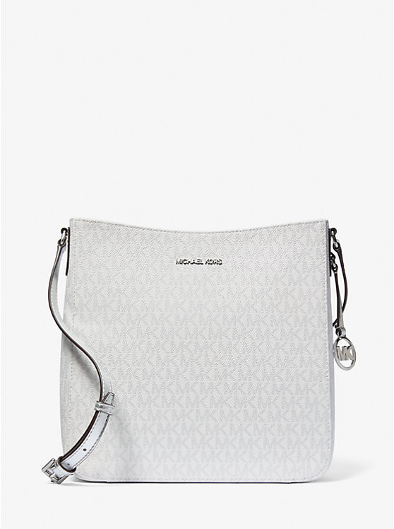 Jet Set Travel Large Metallic Signature Logo Messenger Bag | Michael Kors US
