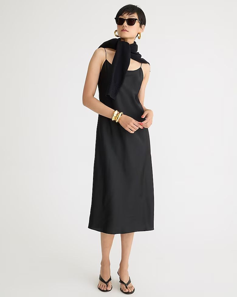 Gwyneth slip dress in luster charmeuse | J.Crew US