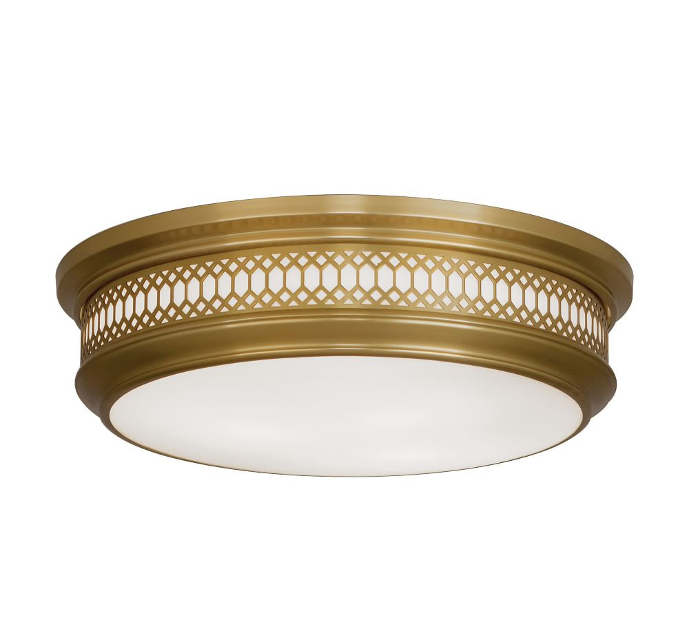 Flora Flush Mount | Pottery Barn (US)