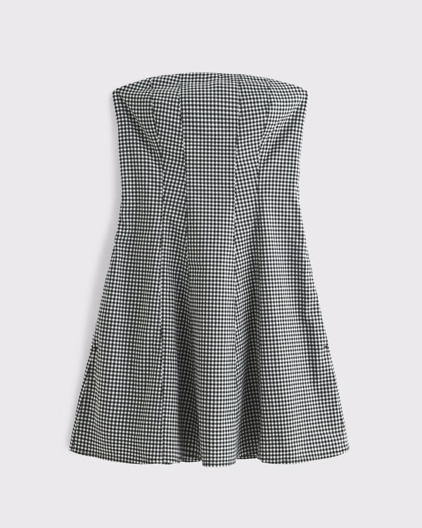 The A&F Mila Strapless Mini Dress | Abercrombie & Fitch (US)
