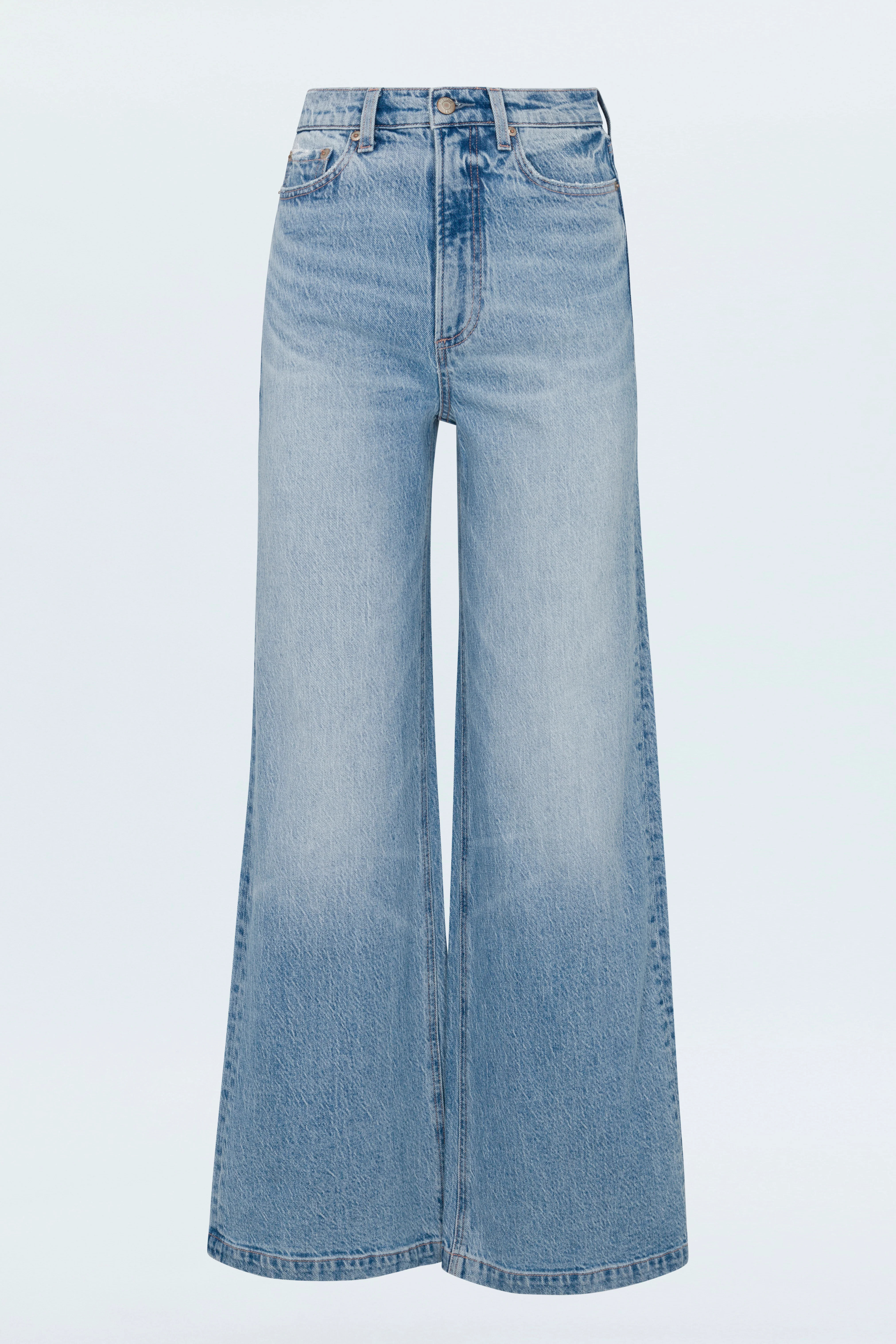PETITE Lana High Rise Ultra Wide Leg Jean - Break | Pistola Denim