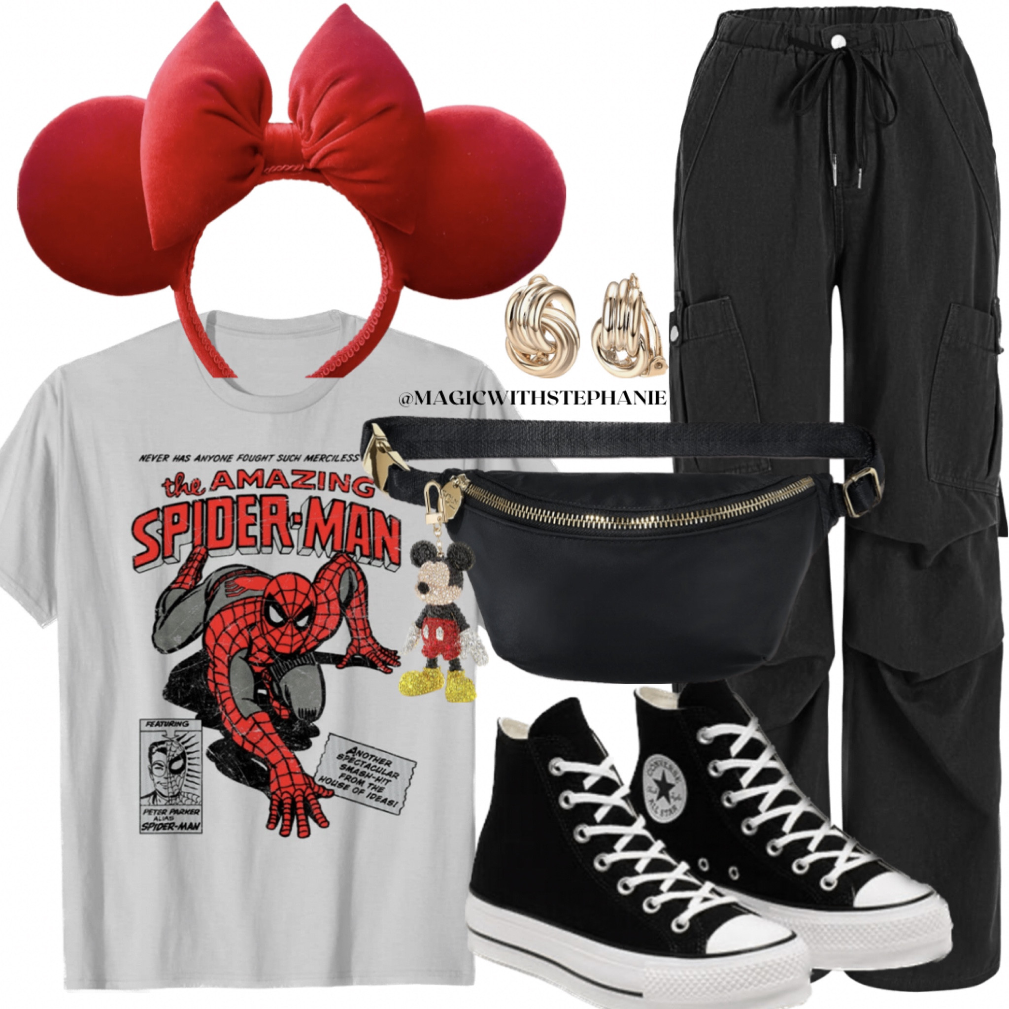 Casual style, casual outfit, Disney style, Disney fashion, marvel outfit, Spider-Man T-shirt, Spider man outfit  

#LTKunder50 #LTKunder100 #LTKFind