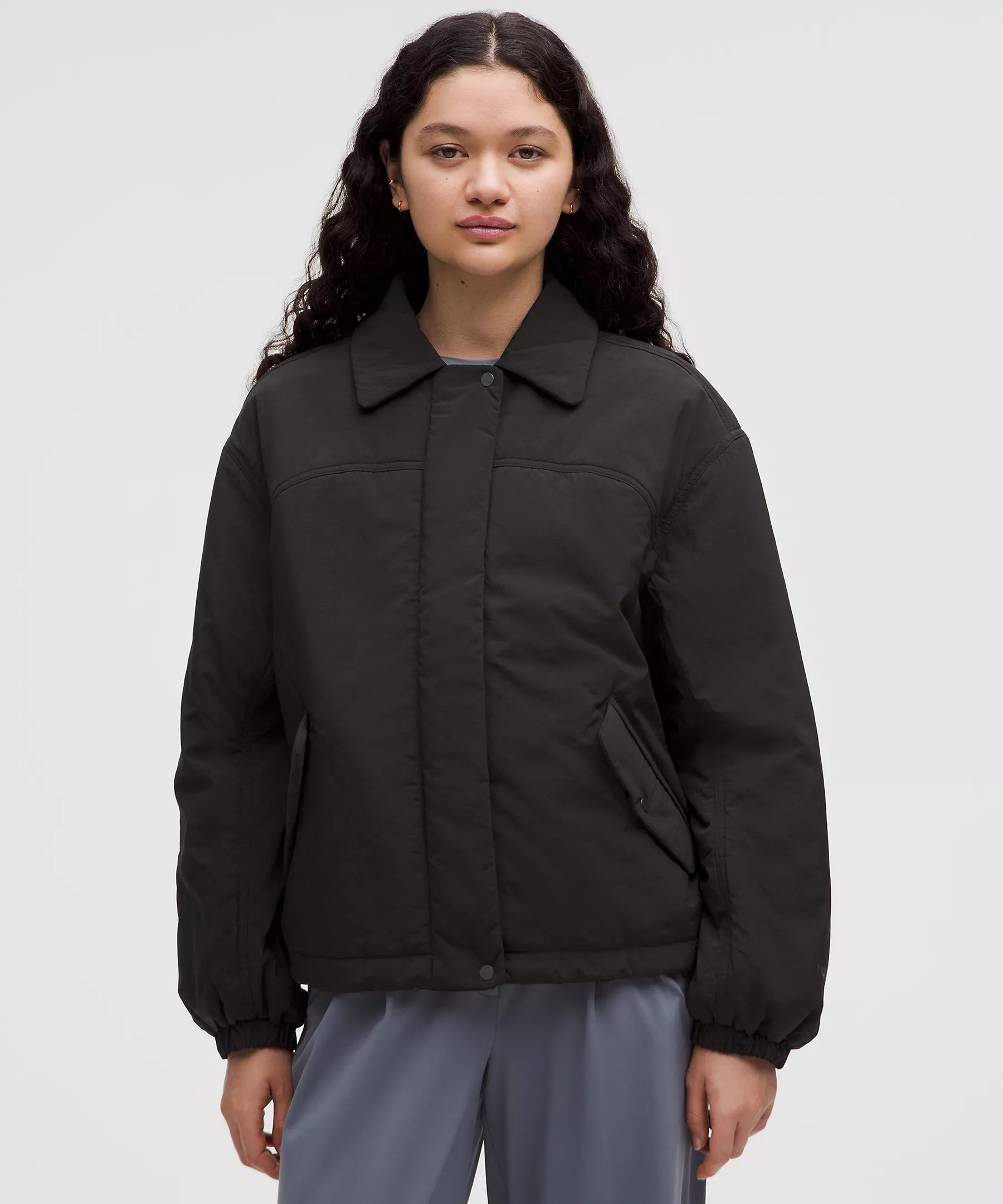 Insulated Oversized Collared Jacket | Lululemon (US)
