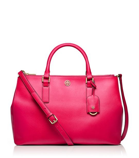 ROBINSON DOUBLE ZIP TOTE | Tory Burch US