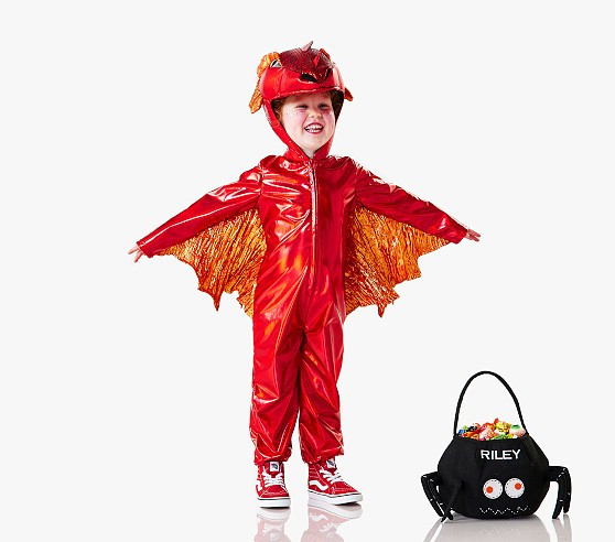 Red Metallic Dragon Toddler Costume | Pottery Barn Kids