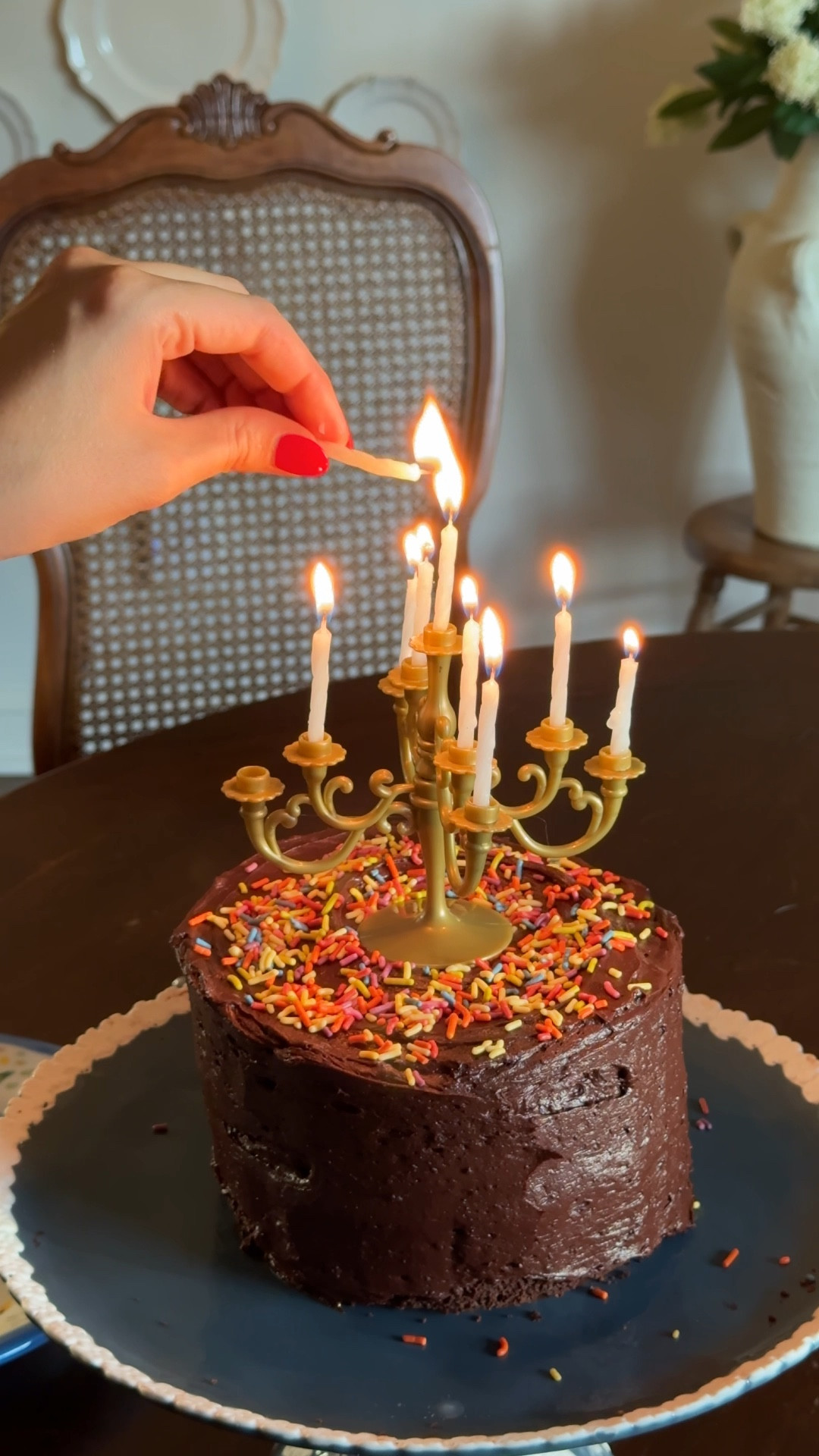 The prettiest candelabra cake topper?! And it’s under $15! I’ve never seen anything like it!

#LTKFindsUnder50 #LTKHome #LTKParties