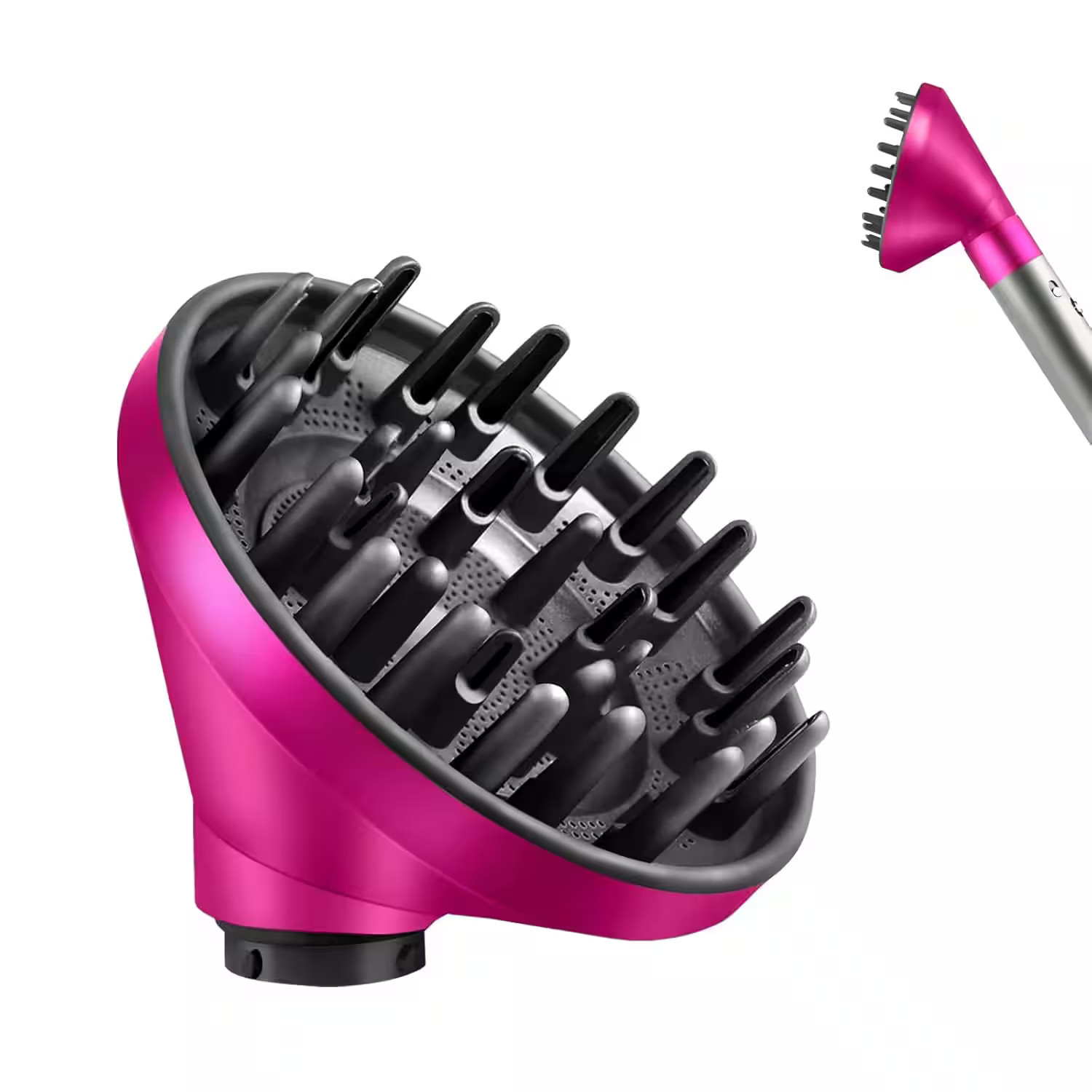 Giantpower - Large Diffuser Attachment For Dyson Airwrap, Upgraded Bigger Diffuser Nozzle to Dryer Faster - Rose | Best Buy U.S.