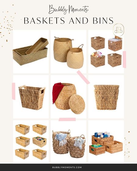 Organize your space in style with trendy baskets and bins! Explore a range of fashionable designs crafted from durable materials to suit your storage needs. From boho-chic baskets to minimalist bins, declutter with flair and elevate your home decor. Shop now and transform your space! #StylishStorage #BasketsAndBins #TrendyDesigns #HomeOrganization #DeclutterWithFlair #HomeDecor #ShopNow #DiscoverMore

#LTKstyletip #LTKfamily #LTKhome