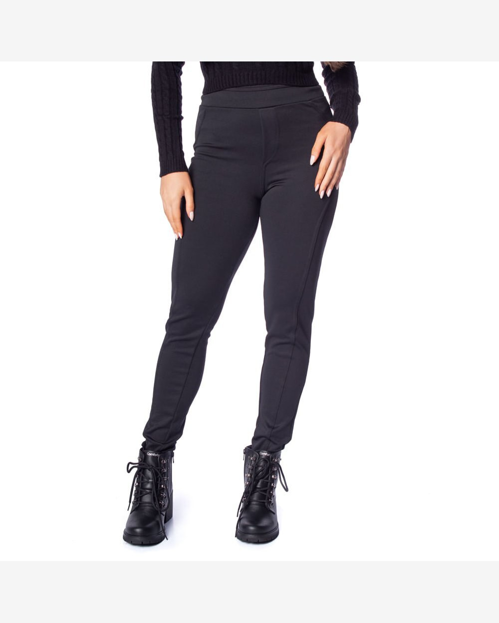 Calça Feminina Bruna e Bia Montaria Madri Preto | Riachuelo (BR)