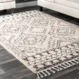 Mack & Milo Joaquin Cream/Charcoal Area Rug | Wayfair | Wayfair North America