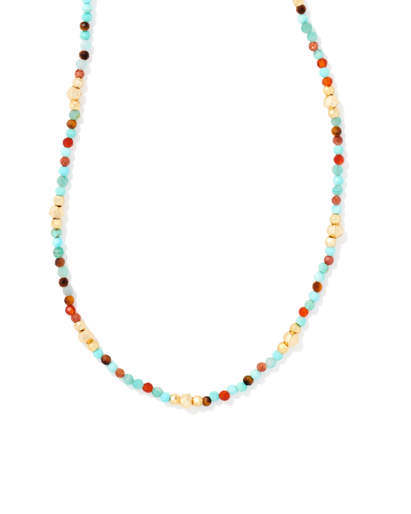 Britt Gold Choker Necklace in Red Mix | Kendra Scott | Kendra Scott