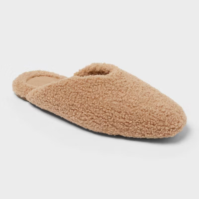 Women's Kylar Mule Slippers - Universal Thread™ Tan 10 | Target