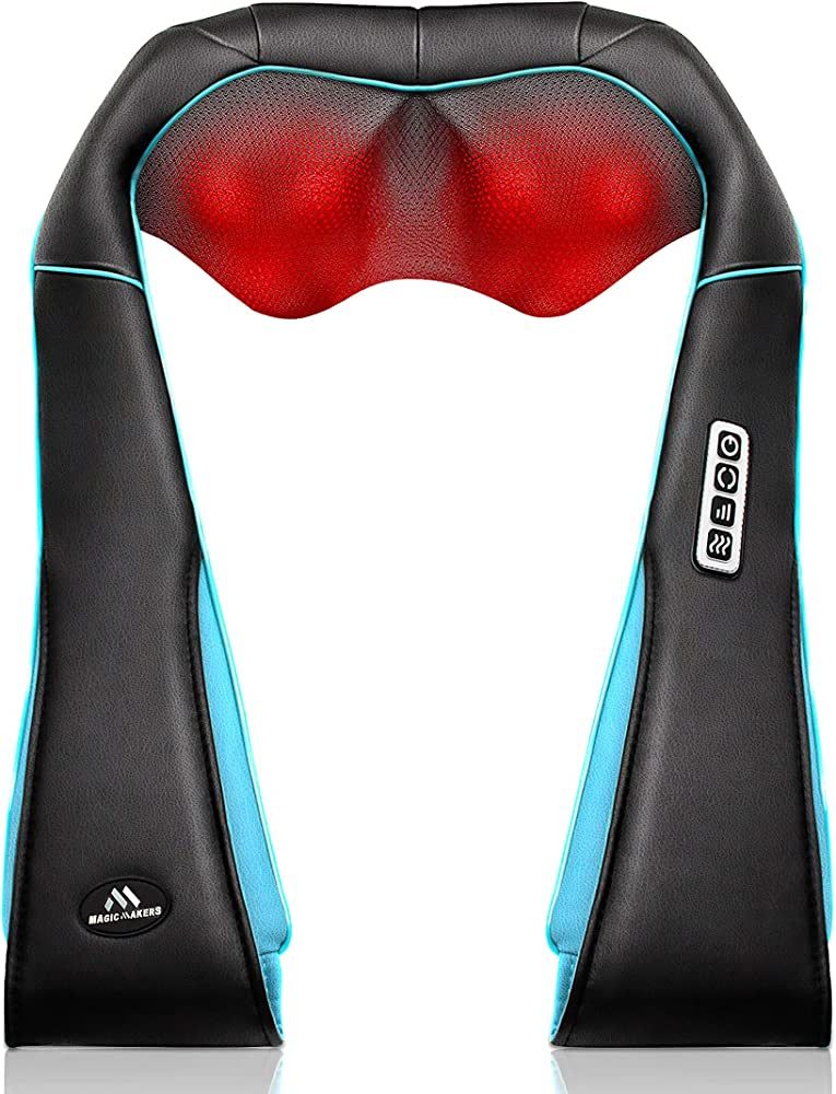 Massager with Heat - Deep Tissue Kneading Electric Back Massage for Neck, Back, Shoulder, Waist, ... | Amazon (US)
