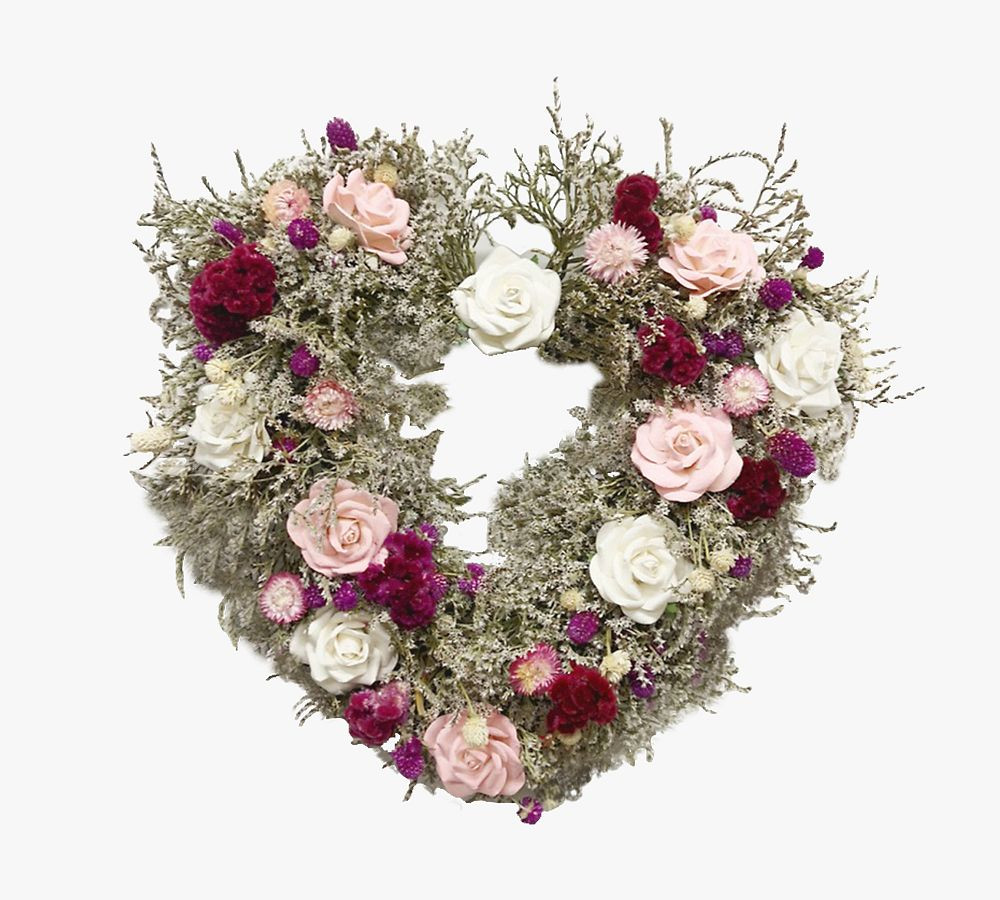 Dried Sweetheart Wreath | Pottery Barn (US)