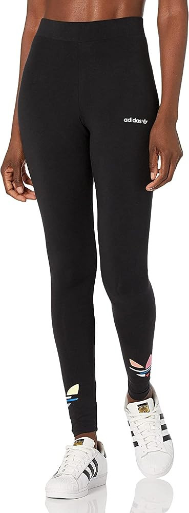 adidas Originals Women's Adicolor Shattered Trefoil Tights | Amazon (US)