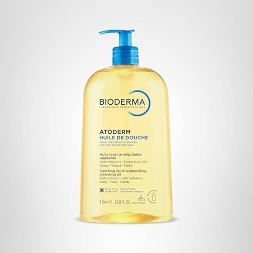 Bioderma Atoderm Shower Oil, Cleansing Oil For Face & Body, Nourishing Cleansing Oil For Dry to A... | Amazon (US)