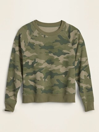 Vintage Crew-Neck Sweatshirt for Women | Old Navy (US)