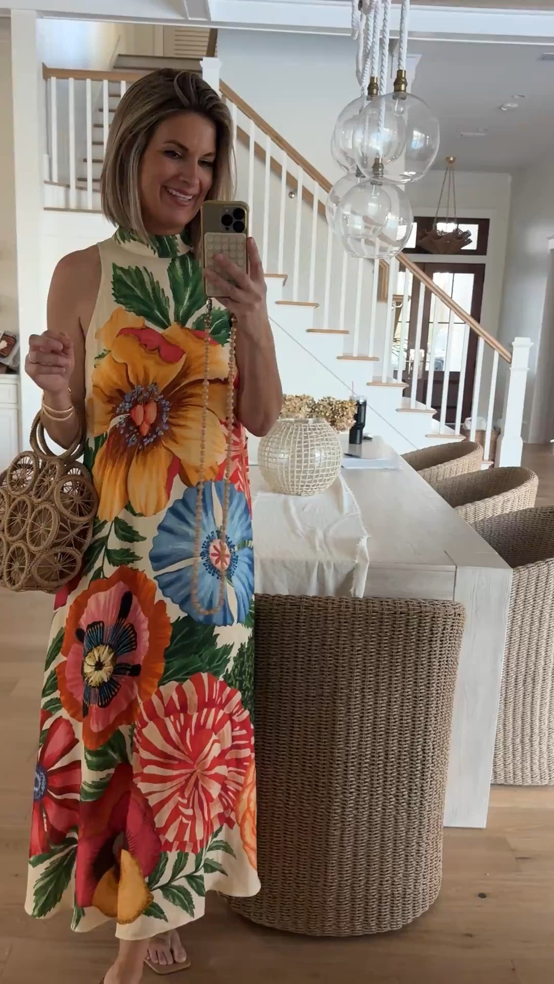 Vacation dress.  Wearing size small.  

#LTKTravel #LTKOver40 #LTKTall