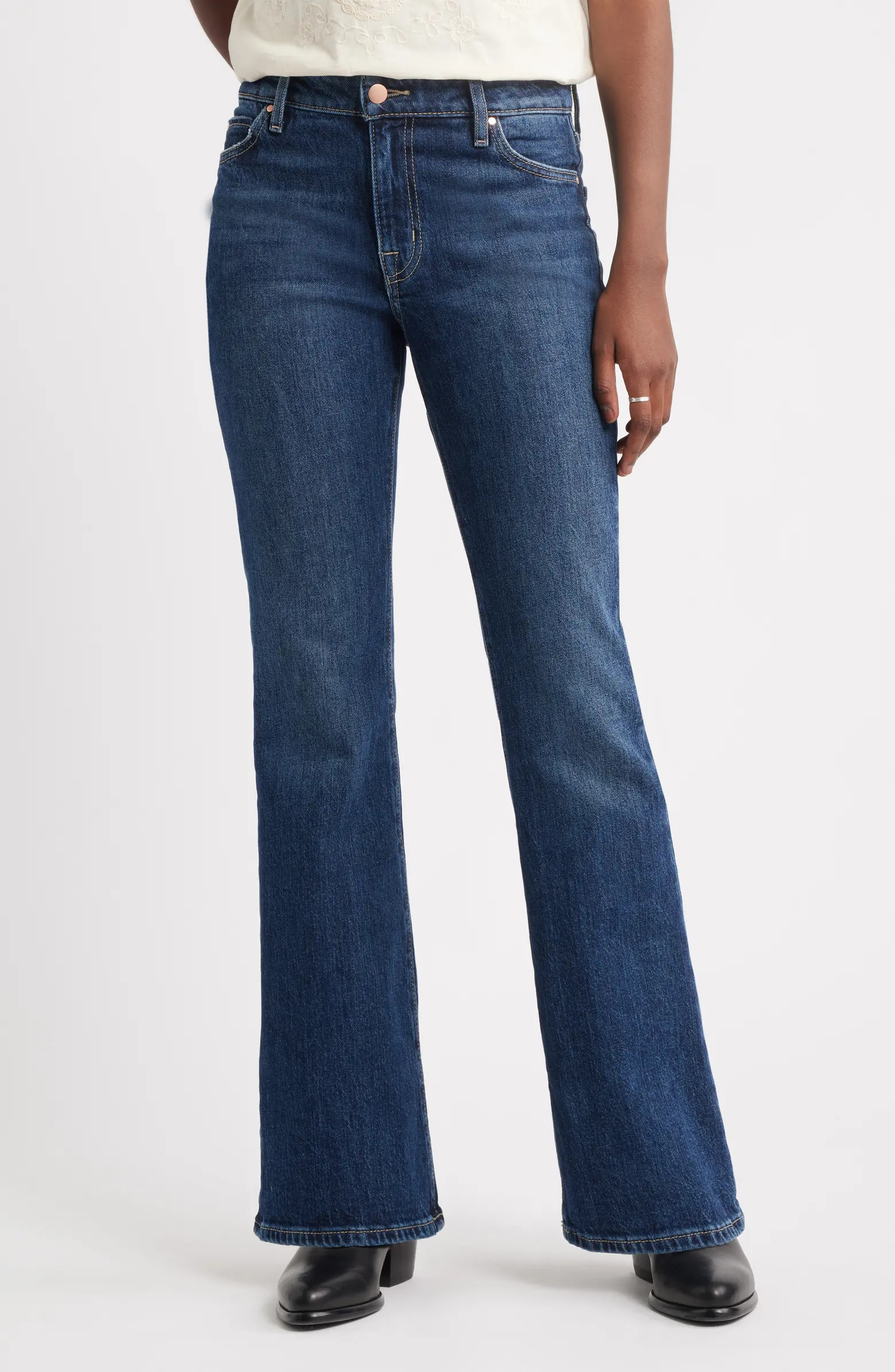 Stretch Denim Flare Leg Jeans | Nordstrom