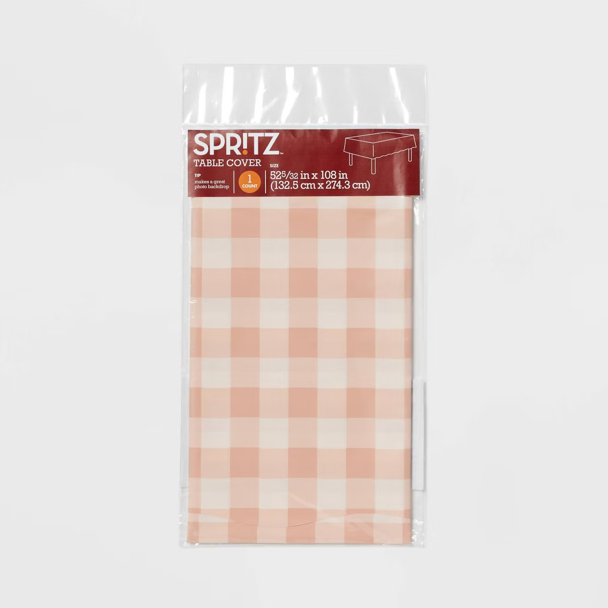 Thanksgiving 1ct Gingham Table Cover - Spritz™ | Target