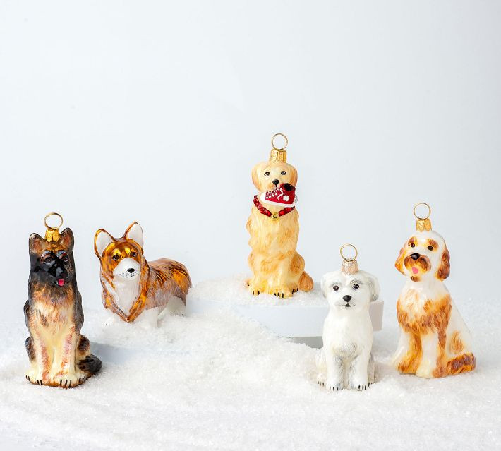 Handmade Heirloom German Shepherd Dog Ornament | Pottery Barn (US)